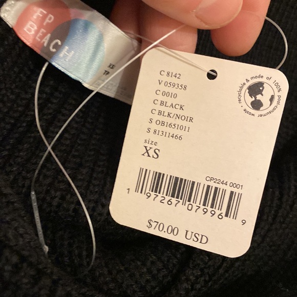 Free People Orchid Convertible Low-Back Mini Black Backless Dress. Size XS. New - Picture 5 of 9